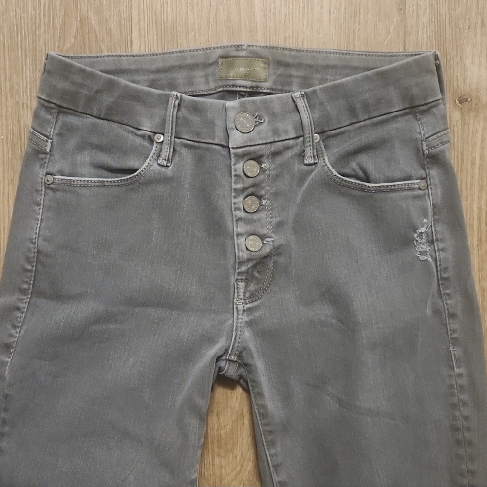 Mother The Pixie Dazzler Raw Hem - image 2